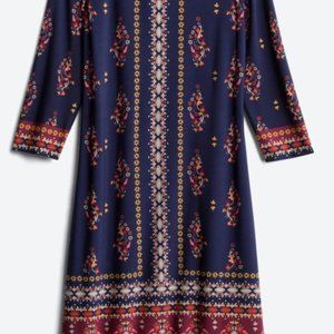 Dress - with 3/4 length sleeves